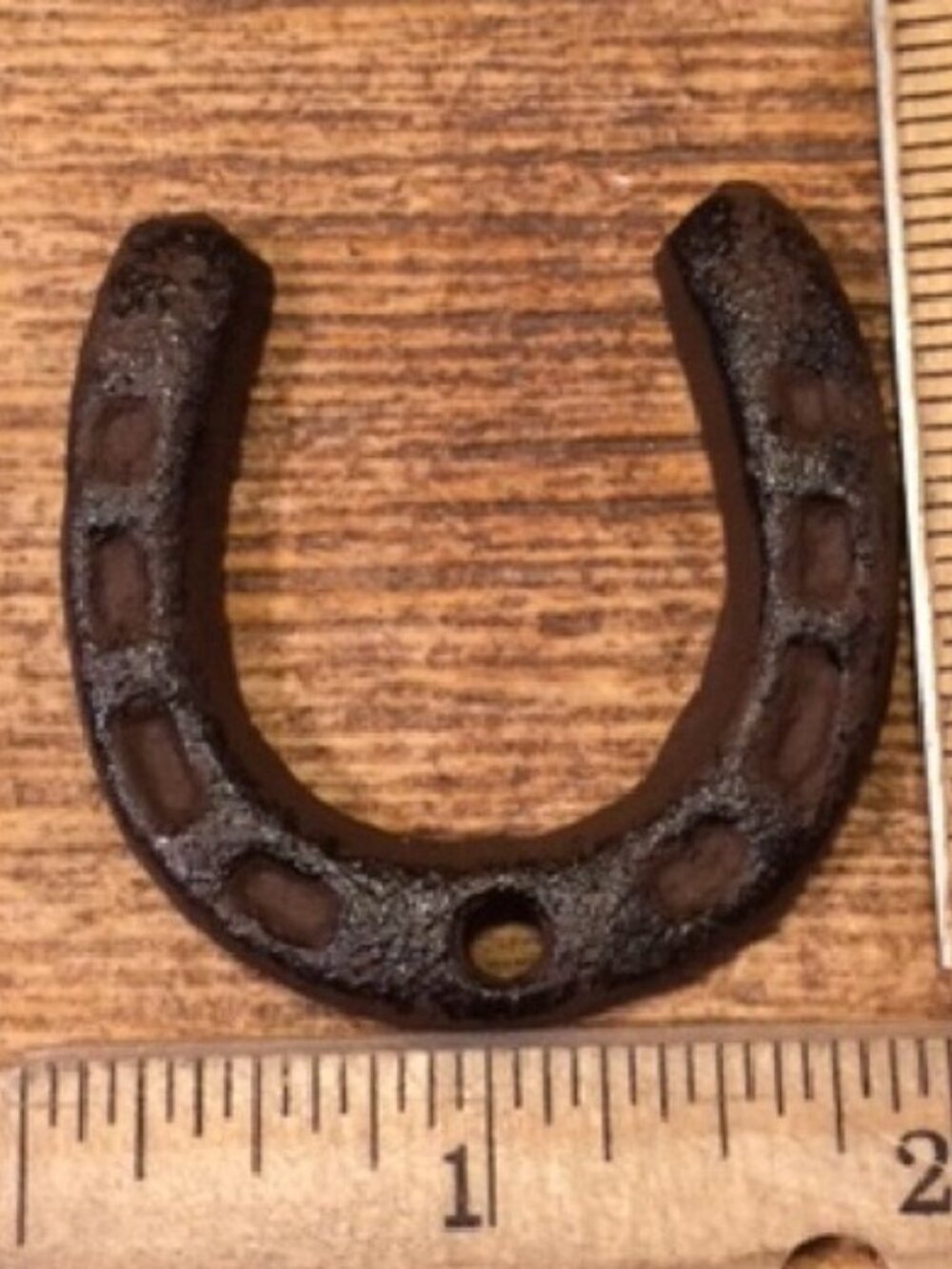 Ten (10) X-Small Horse Shoe Rustic Cast Iron 2" Tall Set of Ten (10) 0170-05211 - Picture 11 of 11